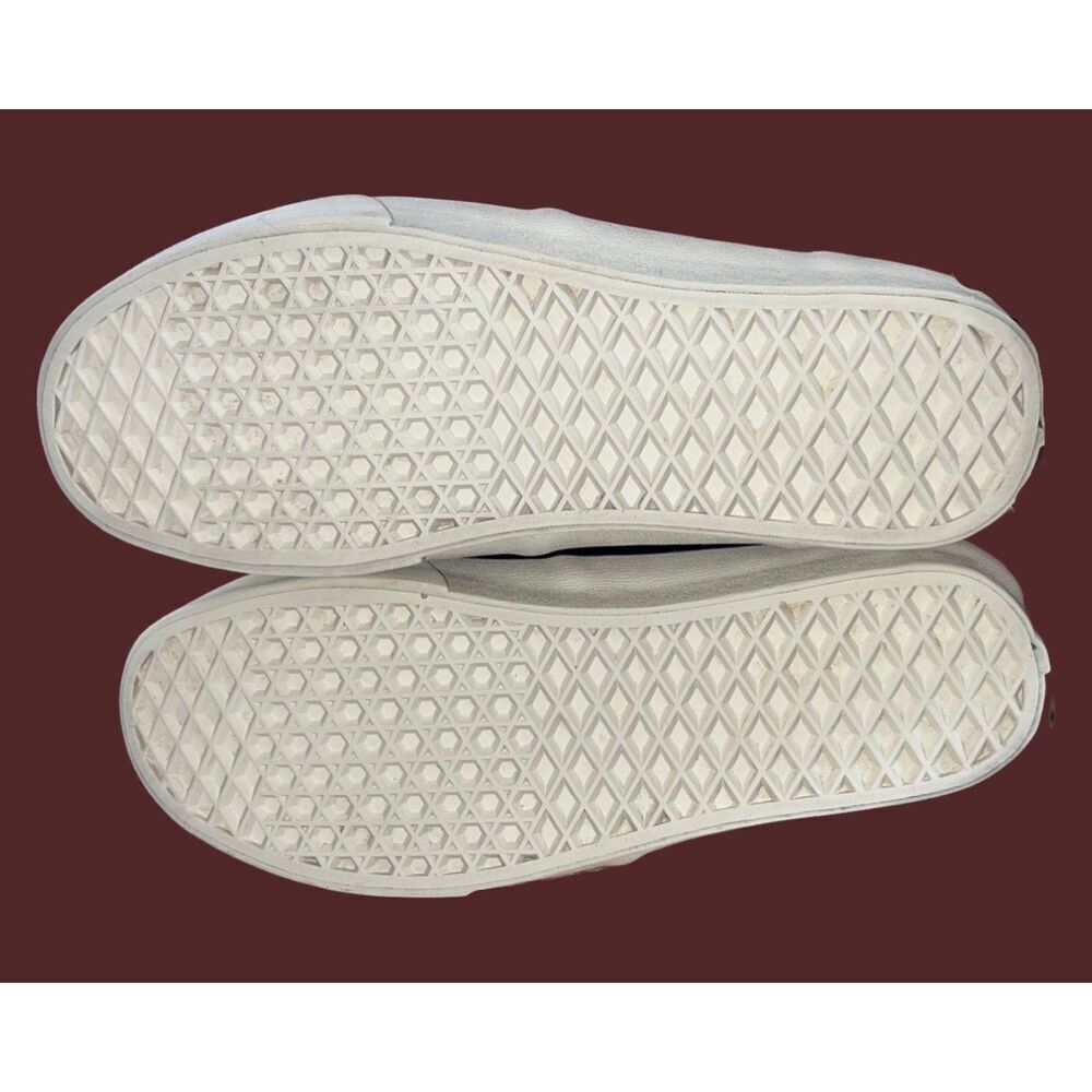 Unisex Vans Leather Low Tops Skate Shoes Sneakers Size 6.5 - Picture 5 of 8